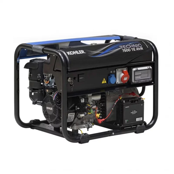 Groupe électrogène SDMO triphasé 6500W moteur KOHLER