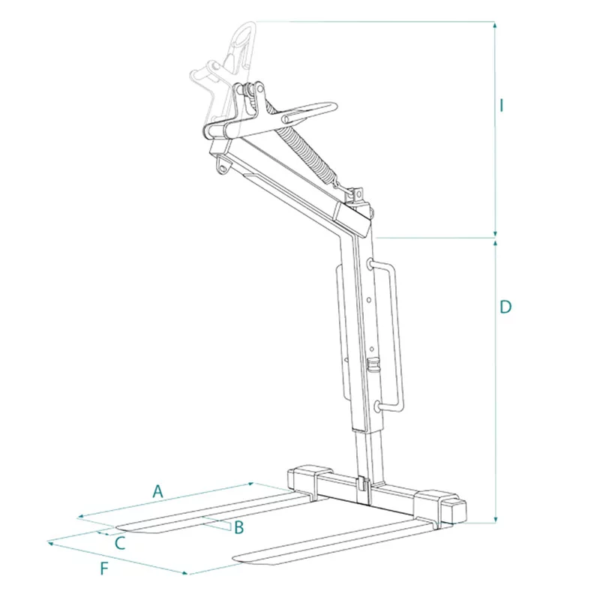 Lève palette IMER MBRA-20 2000 kg