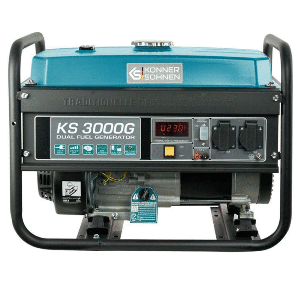 Groupe électrogène essence et gaz 3000 W