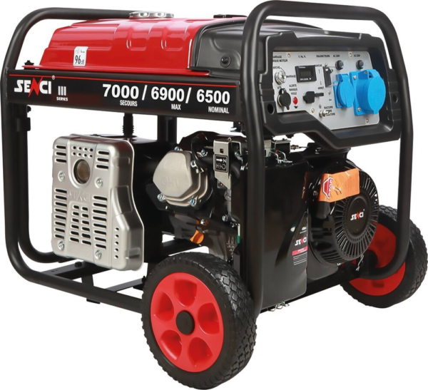 Groupe électrogène 7000W AVR démarrage électrique kit brouette