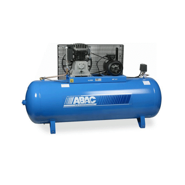 Compresseur d'air 500 litres 15 bar marche lente 5,5 CV ABAC