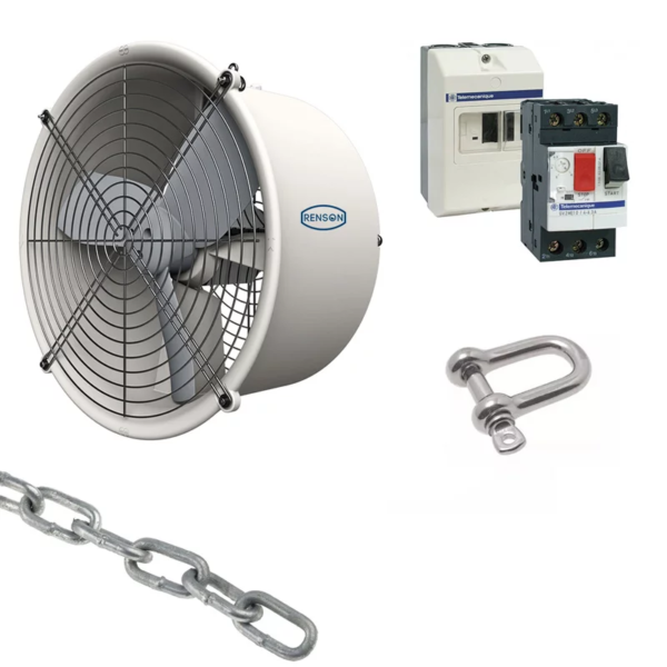 KIT VENTILATEUR MONOPHASÉ