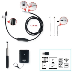 Vidéoscope Wifi avec sonde Ø 5.5 mm KS TOOLS