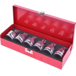 Coffret de douilles tournevis à chocs percé 3/4" KSTOOLS