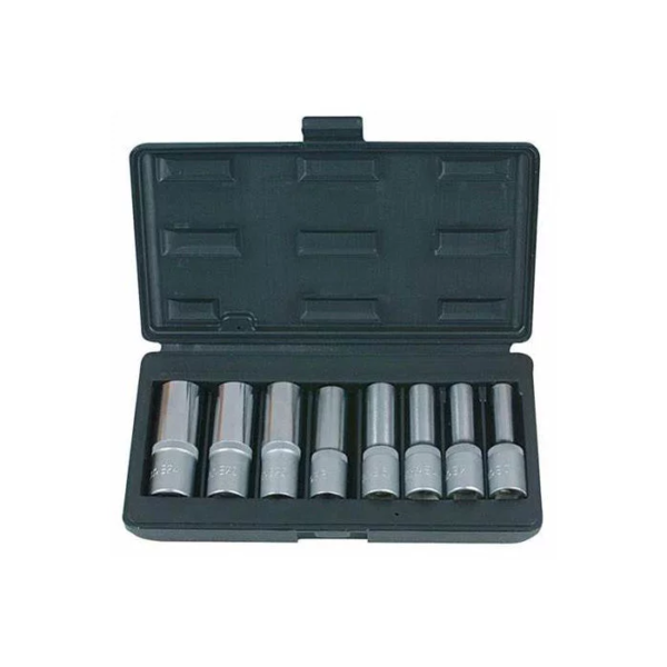 Coffret de 8 douilles, L.75 mm KSTOOLS