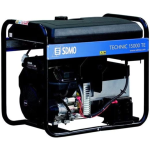 Groupe électrogène SDMO essence triphasé 14,4 kVA TECHNIC 15000 TE