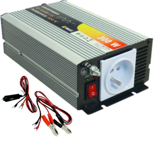 Convertisseur 12V DC/230V AC - 600W max - pure sinusoide