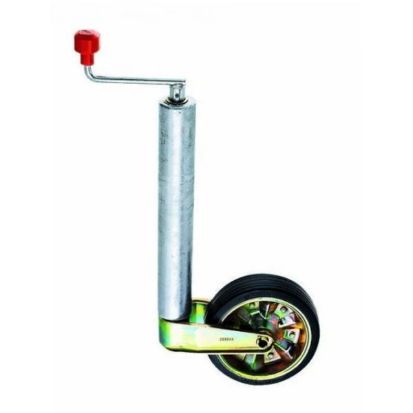 Roue jockey jante acier 60mm course de 265 mm