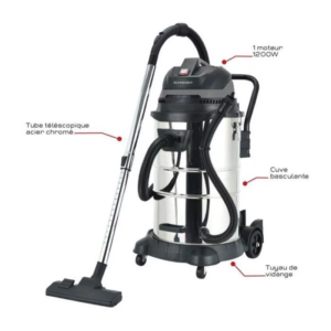 Aspirateur eaux et poussières 50L 230V 1200W