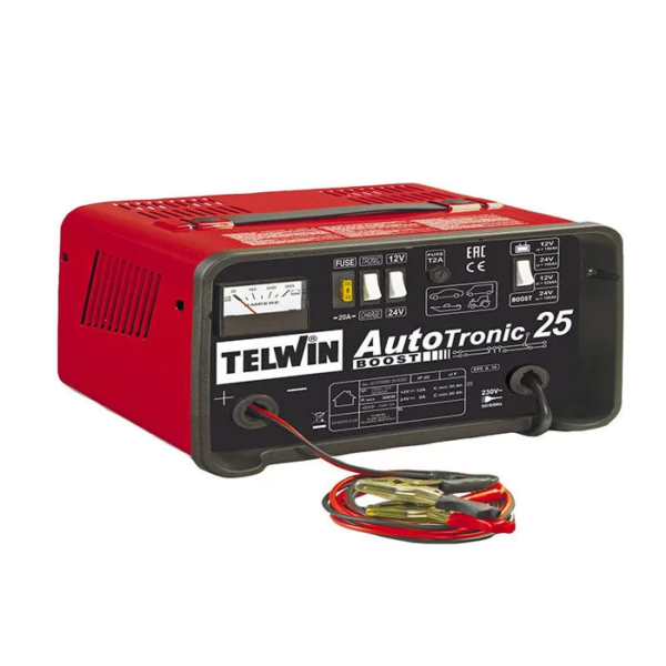 Chargeur de batterie automatique 12/24V 300W 18A - Autotronic 25