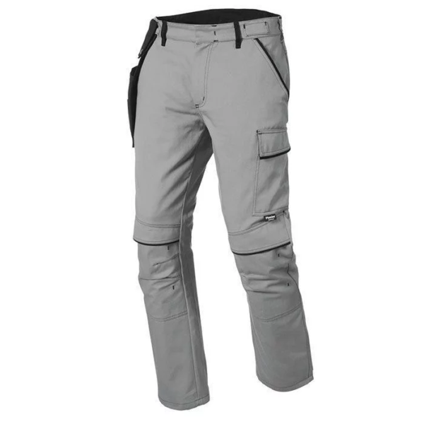 Pantalon de travail gris 100% coton Taille 40