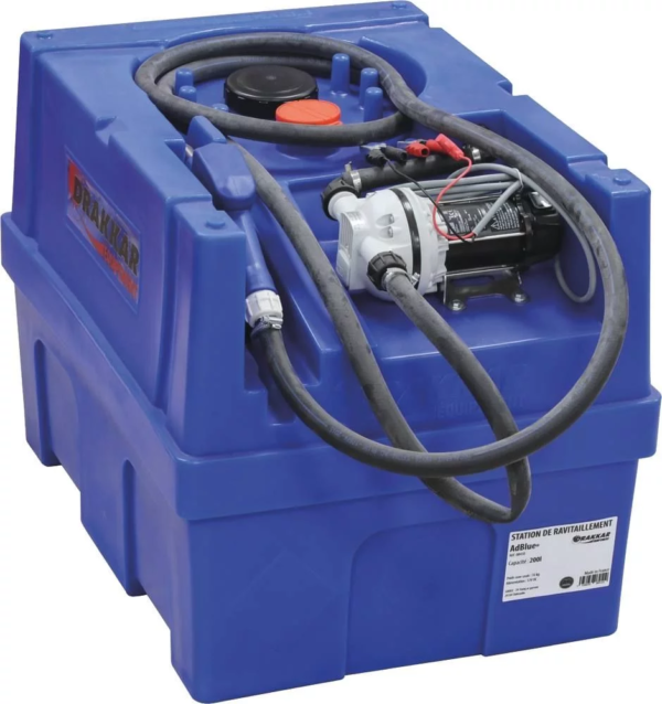 Cuve de ravitaillement 200 Litres AdBlue 12V 36 l/min