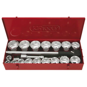 Coffret douilles 6 pans 1’’ KSTOOLS