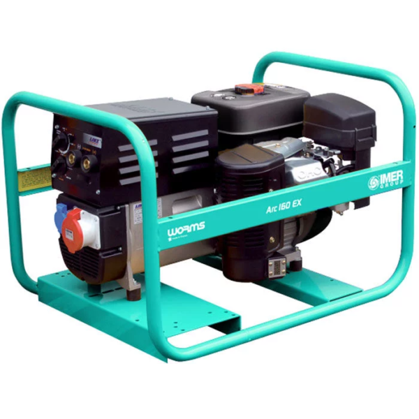 Groupe de soudage essence tri 160 A 4,5 kW AVR WORMS