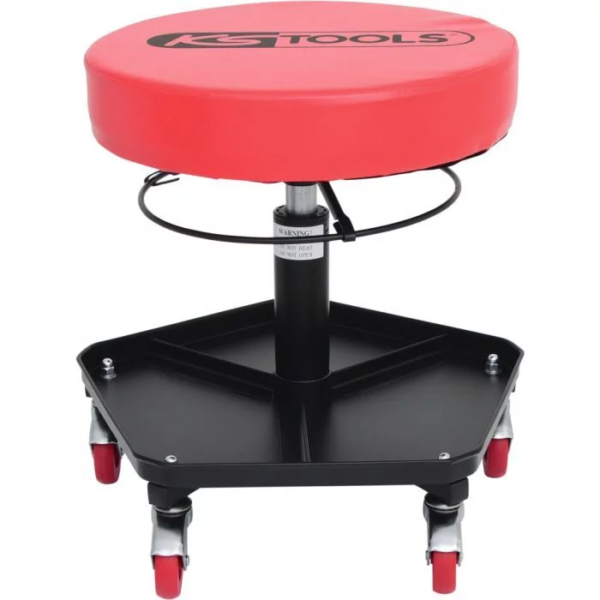 Tabouret de mécanicien sur roulette réglable en hauteur KSTOOLS®