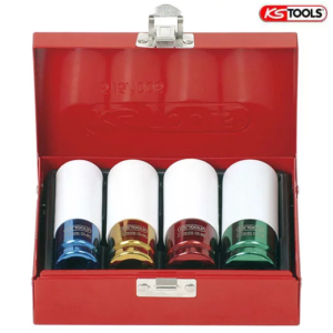 Coffret de douilles à choc ½ pour jantes aluminium KSTOOLS®