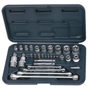 Coffret douille TORX® 1/4''-5/16"-3/8''-1/2'' KSTOOLS