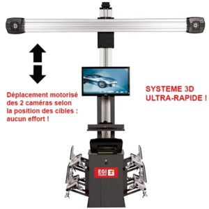 Controleur géométrie déplacement motorisé 2 caméras 3D GC3400HD