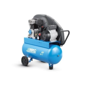 Compresseur d'air vitesse lente 2 CV triphasé 50 litres ABAC