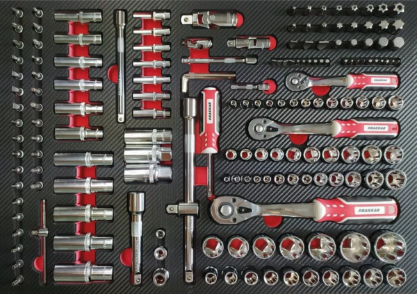 Servante 7 tiroirs - 249 outils