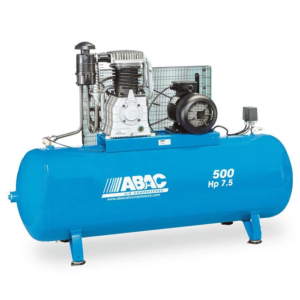 Compresseur d'air marche lente 500 litres 10 CV ABAC