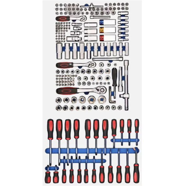 Meuble d'atelier 5 pièces 237 outils KÖNIGSTEIN