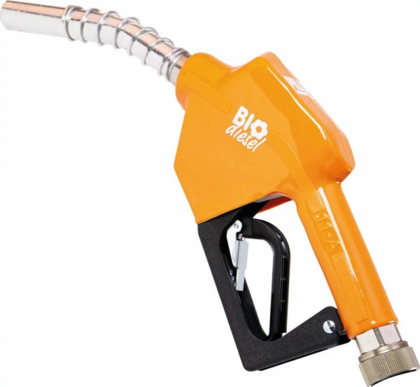 Pistolet gasoil métallique à arrêt automatique 70 l/min Biodiesel B100 raccord tournant femelle 1