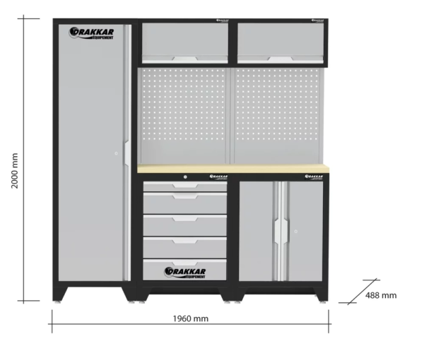 Mobilier d'atelier 3 éléments hêtre