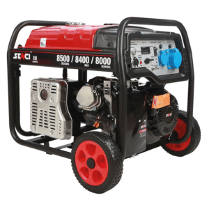 Groupe électrogène 8500W 16CV AVR démarrage électrique avec kit brouette