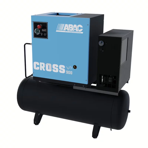 CROSS 900 7,5kW 10Bar 400/50 200L Vessel with Dryer |VSD screw compressor